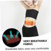 Yardwe Lightweight TPU Running Waist Bag with 3 Compartments, Orange view 3