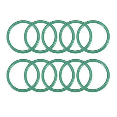 1.78 mm CS Green FKM O-Ring Seal, 1.7832 mm ID, 1.78 mm Wire Diameter
