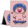 Pig Bicycle Case for Samsung Galaxy Tab A9 8.7-inch 2023 (SM-X110/X115/X117) with Auto Sleep/Wake view 1