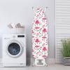 ZIATUBLES Ironing Board Cover with Elastic Edge for Women and Men, Scratch-Resistant Ironing Accessory, Pink Mushroom Print view 4