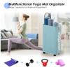 Caroeas 68.6 cm Yoga Mat Storage Rack, Light Blue, CYM-27LBL view 3