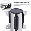 LNNW 5 m Retractable Red Belt Barrier for Wall Mounting view 2