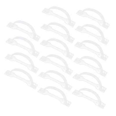 MAGICLULU Cake Box Handles, 100 Plastic Pieces, White