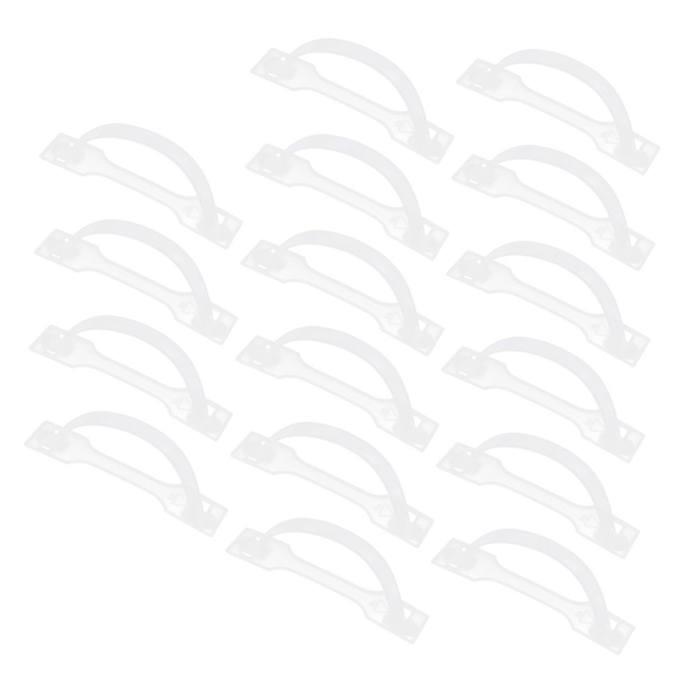 MAGICLULU Cake Box Handles, 100 Plastic Pieces, White