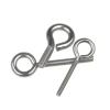 IOFIT 5-Pack 304 Stainless Steel Screw Eye Hooks, M5, 100 mm view 1