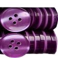 King of Trade 4-Hole Resin Buttons - 20 mm 32L - 10 Pack