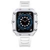 GUMMMY Carbon Fiber Modification Kit for Apple Watch, 45/44/41/40 mm, Steel Band, Agate view 1