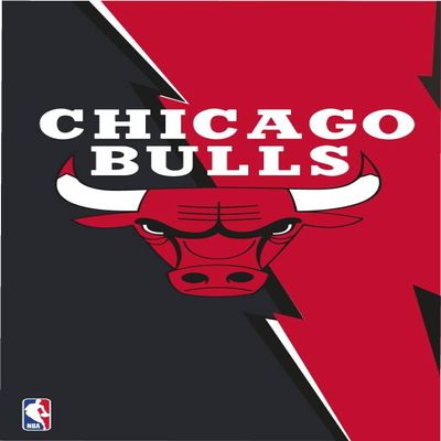 Carbotex Chicago Bulls Beach Towel, 70 x 140 cm, 230688-R