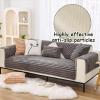 YWQJL Rabbit Plush Sofa Cover for L-Shaped Sofas, 110 x 160 cm, A13 view 2