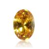 AMAZWI Fluorite, New Chic, 10 × 14 mm, Unheated Gemstone, Yellow Sapphire, Oval, AAA view 4