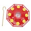 Tyenaza Hummingbird Feeder, 8-Pack with Yellow Flowers and Copper Hanging Hooks view 1