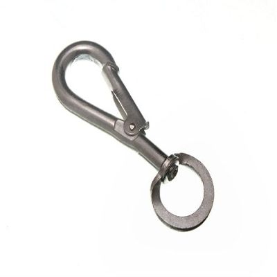 1 x 5 mm BZP Swing Hook with Twist Spring Lock, Versatile and Safe
