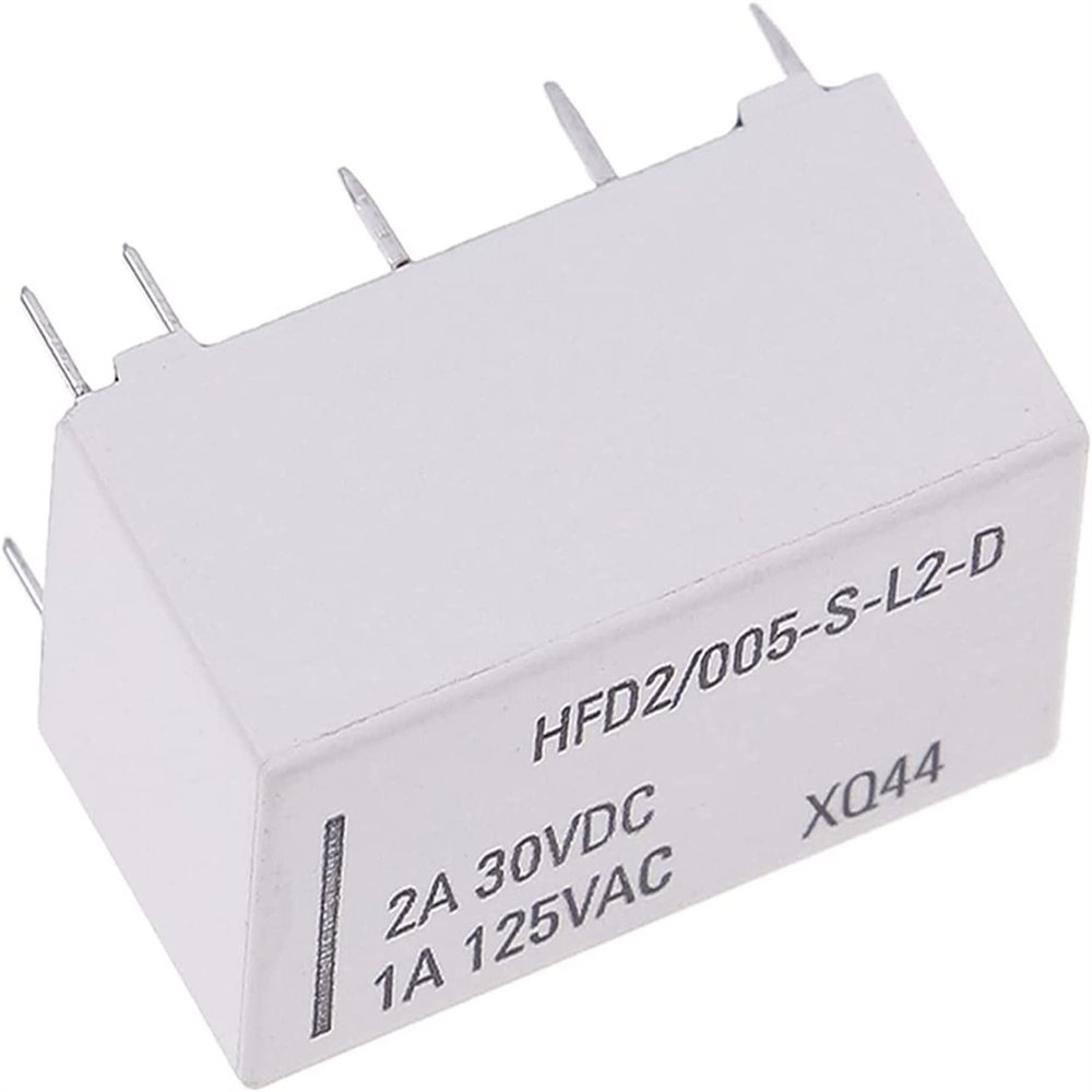 5V Coil Bistable DPDT Relay HFD2/005-S-L2-D