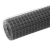 ZEYUAN PVC-Coated Steel Wire Mesh Fence, 10 x 0.5 m, Gray view 2
