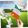 Hand Signal Flag 8 with Pole, 12-Piece Set, 14 x 21 cm, Dacron view 3