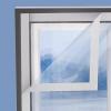 Transparent Window Insulation Film with Hook-and-Loop Fasteners, 55 x 100 cm (22 x 39 in) view 1