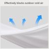 Transparent Window Insulation Film with Hook-and-Loop Fasteners, 55 x 100 cm (22 x 39 in) view 4