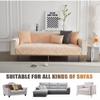 SANTUO Non-Slip Sofa Cover for L-Shaped Sectional, Beige, 5–70 x 90 cm view 3