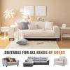 SANTUO Non-Slip Sofa Cover, White, 90 x 70 cm view 3