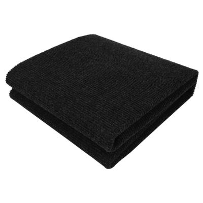 Lurrose Office Chair Floor Mat for Carpet, Polyester, Quiet, Pressure-Relieving, Cuttable