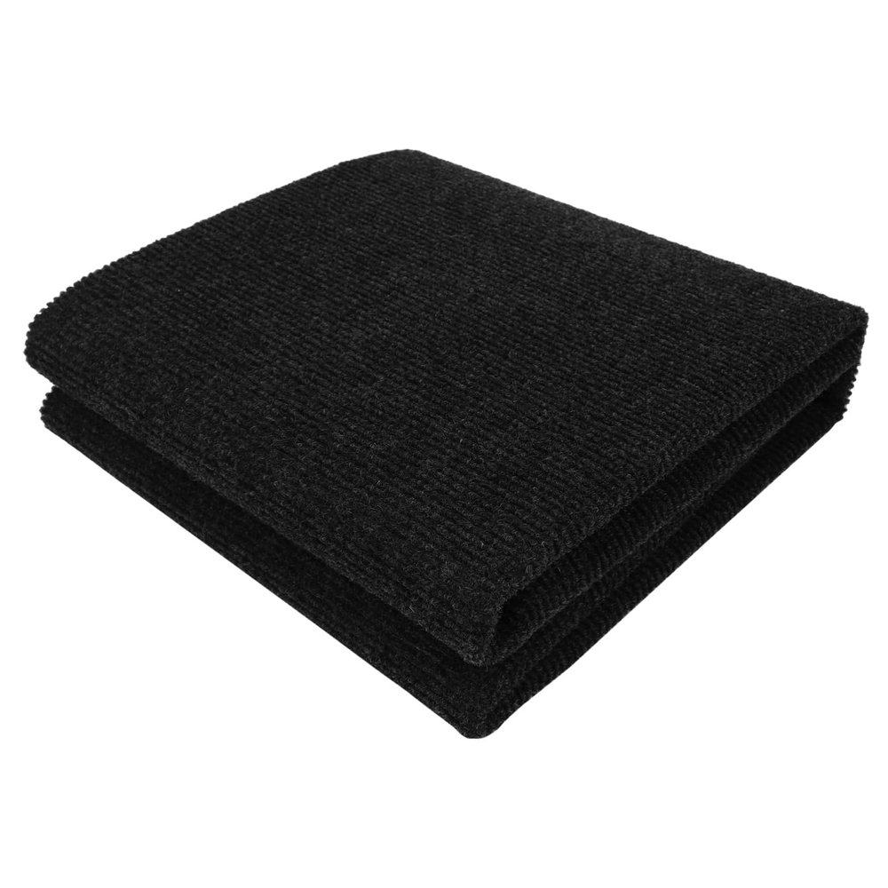 Lurrose Office Chair Floor Mat for Carpet, Polyester, Quiet, Pressure-Relieving, Cuttable
