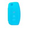 IPUDIS Silicone 3-Button Flip Key Fob Cover for Ford Fiesta, Focus 2, EcoSport and Kuga view 1
