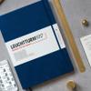 LEUCHTTURM1917 370266 Master Classic Notebook (A4+), Hardcover, 235 Numbered Pages, Forest Green, Grid-Ruled view 2