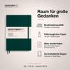 LEUCHTTURM1917 370266 Master Classic Notebook (A4+), Hardcover, 235 Numbered Pages, Forest Green, Grid-Ruled view 3