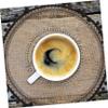 MAGICLULU Black Decorative Fabric Placemat, Heat-Insulating and Heat-Resistant, 40 cm view 4