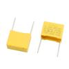 25-Pack X2-334 Safety Polyester Film Capacitors, 310 VAC, 0.33 µF, Yellow view 2