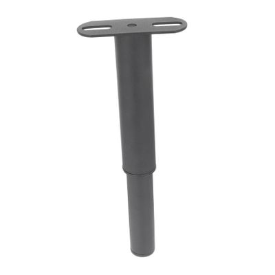 Adjustable Iron Furniture Leg for Sofas and Home Furniture, Black