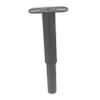 Adjustable Iron Furniture Leg for Sofas and Home Furniture, Black view 1