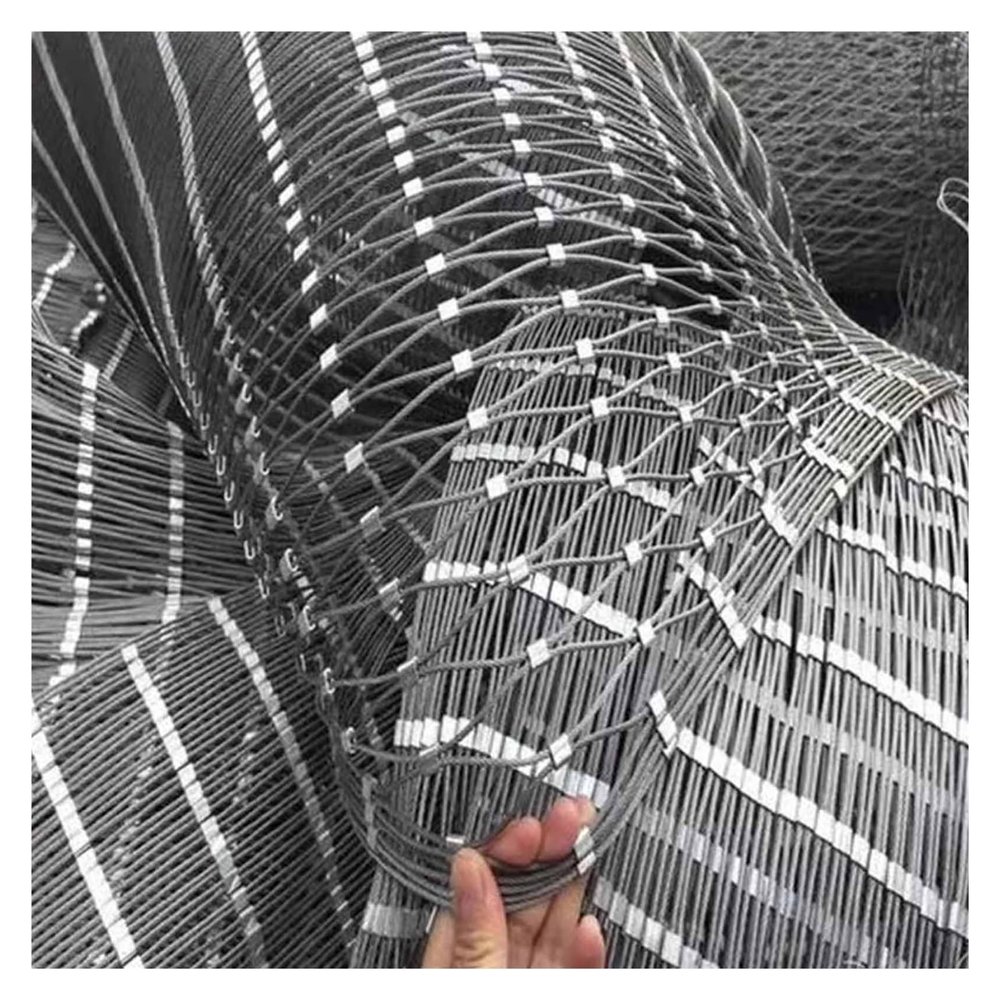 DTVEW Stainless Steel Cable Mesh, 1.5 mm, 20 cm Mesh, 1.5 x 2 m