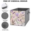 FWJZDSP Summer Lavender Vintage Storage Cube view 3