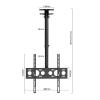 TV Stand Base and Wall Mount, Adjustable Ceiling TV Mount for 25–60-Inch LCD Flat-Screen and Curved TVs, Max. VESA 400 x 400 mm (Size: 0.51 m) view 2