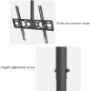 TV Stand Base and Wall Mount, Adjustable Ceiling TV Mount for 25–60-Inch LCD Flat-Screen and Curved TVs, Max. VESA 400 x 400 mm (Size: 0.51 m) view 4