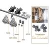 Sliding Ladder Hardware Kit, Carbon Steel Rails Only view 3