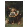 Adult Paint by Numbers Kit, Émile Munier, The Milk Bowl, 1874, Canvas view 2