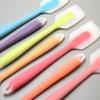 8-Piece Silicone Spatula Set, Flexible Nonstick Kitchen Scrapers, Yellow view 4