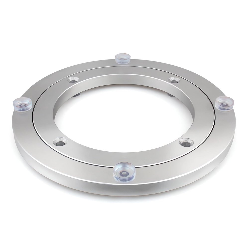 16-Inch Heavy-Duty Aluminum Lazy Susan Turntable with Quiet Ball Bearings