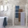WPJBDS Freestanding 3-Tier Metal Towel Rack, Gold view 3