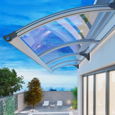 Transparent Polycarbonate Entrance Canopy, 2.5 mm