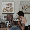 FINGERINSPIRE Realistic Snake Painting Stencil, 30 x 30 cm, Reusable Plastic Template view 4
