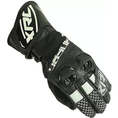 XRC HADERG Race Motorcycle Gloves Men's Black/White XXL