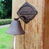 Wall-Mounted Doorbell, Hand Bell, Vintage Manual Doorbell view 1