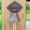Wall-Mounted Doorbell, Hand Bell, Vintage Manual Doorbell view 2