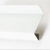 Aluminum Drip Flashing, 5° Slope, RAL 9010, 1 mm view 3