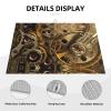 Cool Steampunk Gears Large Kitchen Drying Mat view 4