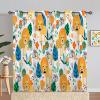ANHOPE Tropical Jungle Lion Blackout Curtains with Eyelets, 2-Piece Set, 84.3 x 55.1 in view 1