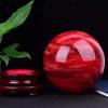 VELUNE Red Crystal Ball, Natural Red Gemstone, 70–75 mm view 3